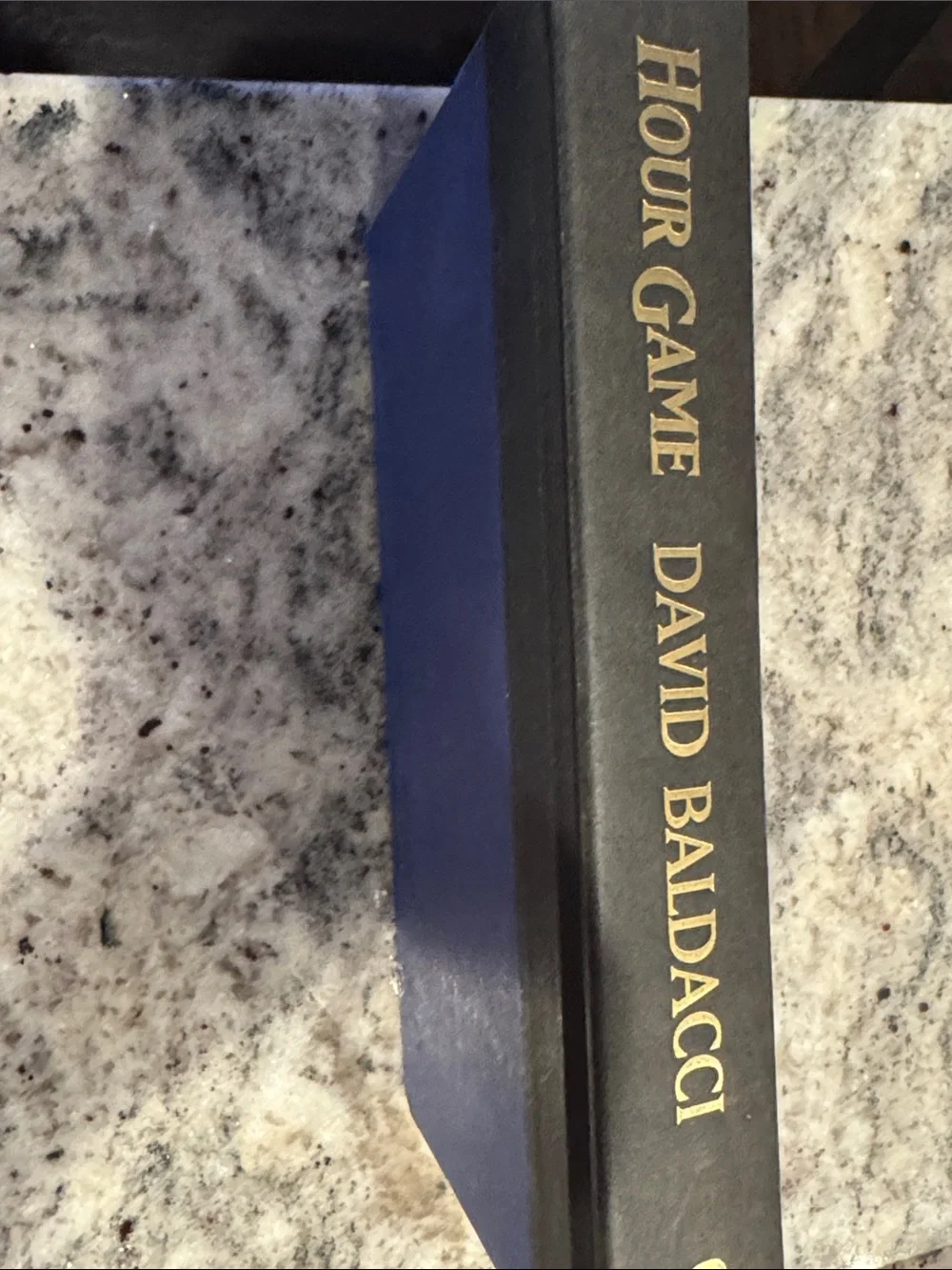 Hour Game by David Baldacci. Hardcover